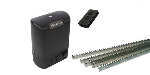 Комплект электропривода для откатных ворот DOORHAN Sliding 1300 + зубчатая рейка 5 шт.